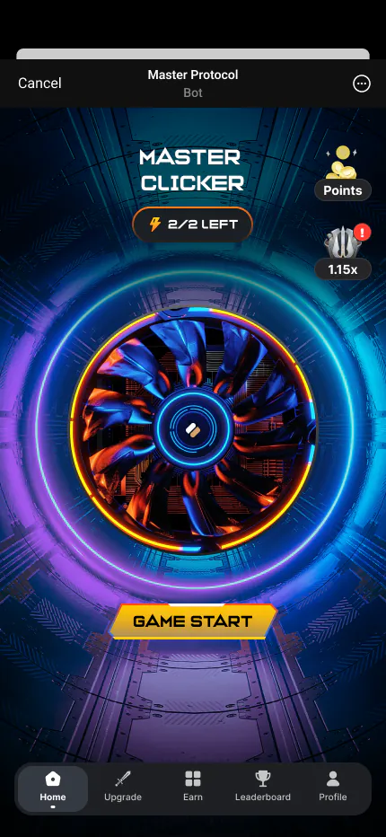 Core tap screen
